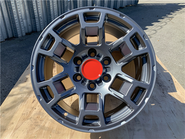 TR-5 MATTE GUN METAL 17X9.0 6X5.5 +0 +106.1 (#656)