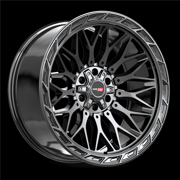 VORTEK OFFROAD VRP-503 GLOSS BLACK 24X11 5X127/5X5.5 -24 +78.1 *RT*
