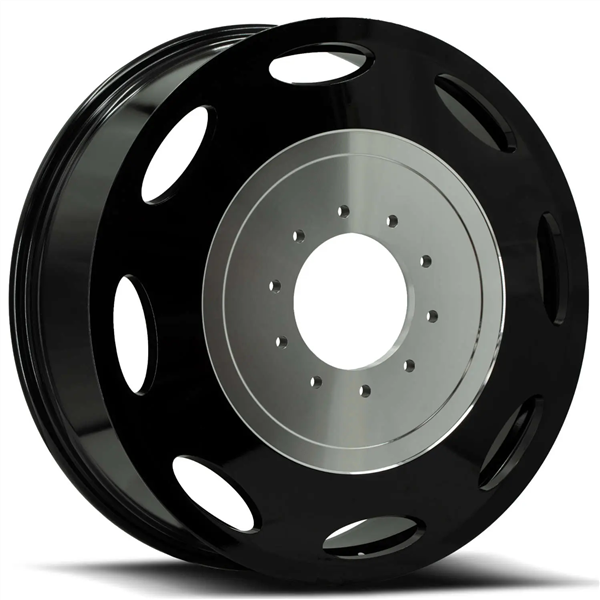 XF OFF-ROAD DUALLY INNER GLOSS BLACK 22X8.25 8X210 +100 +154.3 *RT*