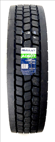 11R24.5 AMULET 16 PLY DRIVE CS AD507
