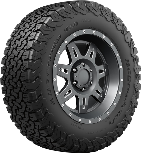 LT295/65R20 BFG ALL TERRAIN TA KO2 BW 129/126R 10PLY