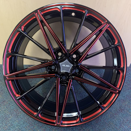 VELSEN WHEEL 608-M 18X8+38 5X120 C.B-74.2 B+MW+TR4****RED***