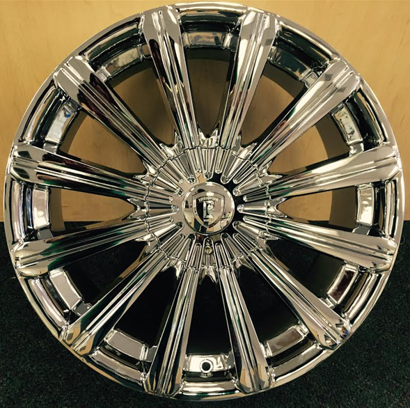 BORGHINI 18 20X8.5+35 5X120+5X114.3 C.B-74.2 CHROME