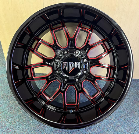 RDR RD33-M 20X10-18 6X135+6X139.7 C.B-108 B+MW+TR3***RED***