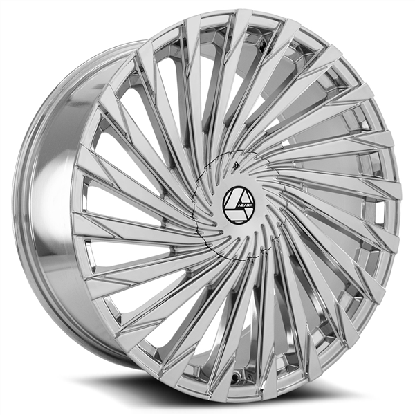 AZARA AZA-501 CHROME 24X9.0 5X115/5X120 +15 C.B 78.1