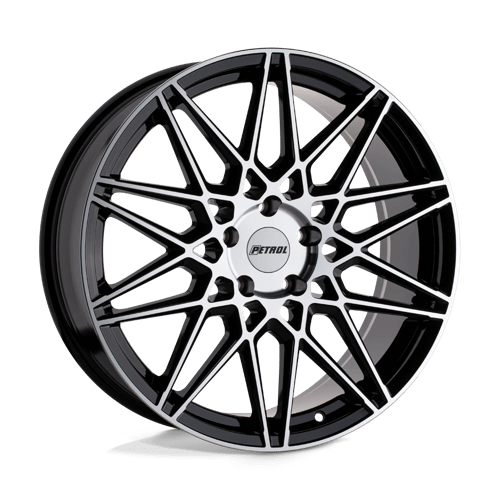 PE P3C 17X8 5X115 76 G-BLK MACH +40