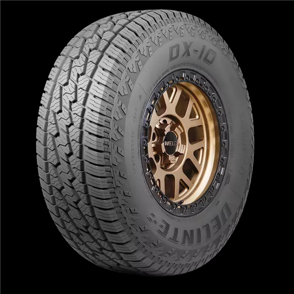 LT285/70R17 DELINTE DX-10 A/T 121/118Q+ ROAD HAZARD