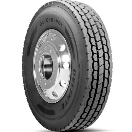 285/75R24.5 DELINTE DL-CSD *CLOSE SHOULDER DRIVE **-R01 147/144L 16PR M******ROAD HAZARD*******