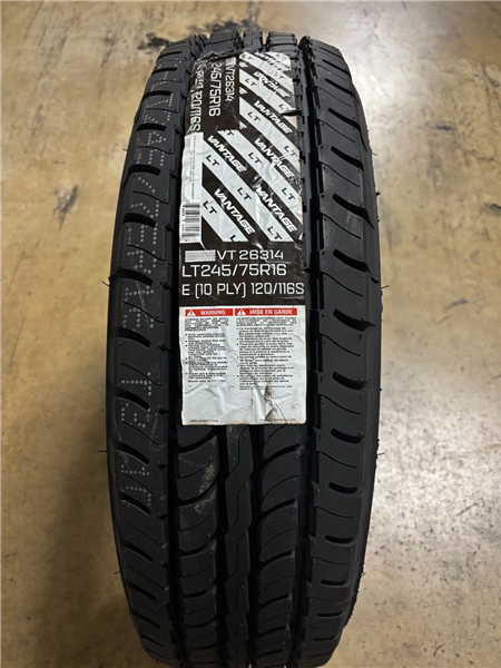 LT245/75R17 VANTAGE LT HD H/T 121/118R L.R. E ( 10 PLY )