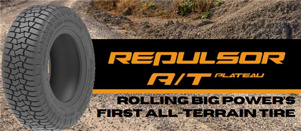 P265/70R17 RBP REPULSOR A/T PLATEAU 115T BLK 600A-B 50K + ROAD HAZARD