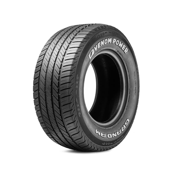 255/70R15 VENOM POWER GRAND AM 112T XL 480AB RWL M+S***50K***RAISED WHITE LETTER