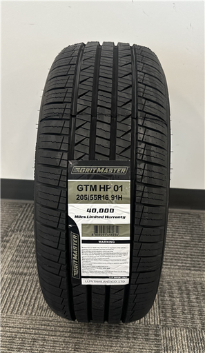 [TDI1042] P 205/55R16 GRIT MASTER GTM HP01 91H 700AA