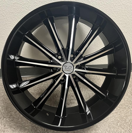 4 22" U2-66-M 22X9.5+30 6X139.7 6X139.7 (WHEELS ONLY)