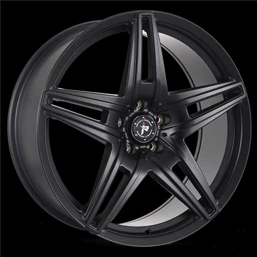 [604GB-28512+35] 20X8.5 IMPACT RACING 604 5X114.3 35MM (73.1MM) GLOSS BLACK