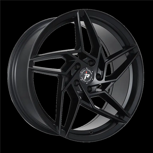 [605SB-28511+35] 20X8.5 IMPACT RACING 605 5X112 35MM (73.1MM) SATIN BLACK