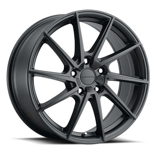 [64975/34-2813B] 20X8.5 LIQUID METAL SHADOW 5X112 +40MM C.B. 73.1 SATIN BLACK