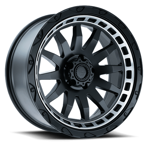 [100059] 20X9 AMERICAN OUTLAW FLINTLOCK 5X127 -10MM C.B. 71.6 SATIN BLACK MACHIN LIP