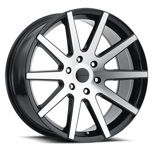 [63172] 20X9 LIQUID METAL BLADE 6X135 +18MM C.B. 87.1 GLOSS BLACK MACHINE