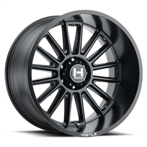[H115-2212513947BB] 22X12 HOSTILE H115 5X139.7 -44MM C.B 87 ASPHALT (SATIN BLACK)