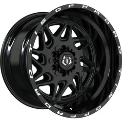 [552B-2226844] 22X12 TIS 552B 6X135/139.7 -44MM C.B 108 BLACK ( NO RETURN , FINAL SALE )