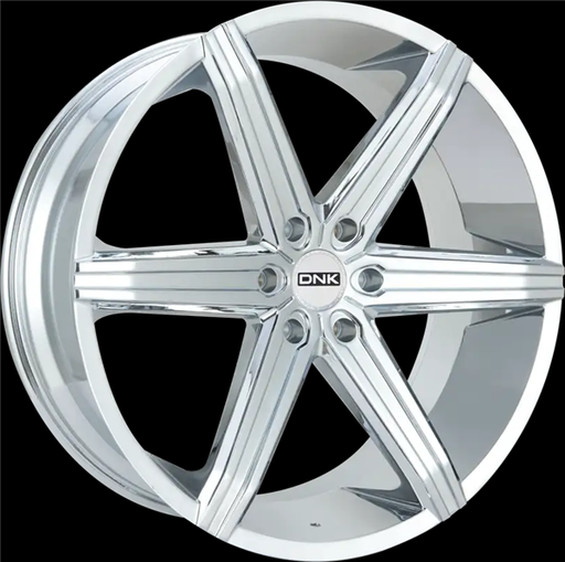 [705CH-229515+15] 22X9.5 DNK 705 5X115 15MM (74.2MM) **********CHROME*************