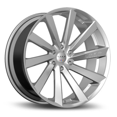 [2410S20KOKAPGS] 24x10 Koko Kuture Kapan Gloss Silver 6x5.5/139.7 20mm