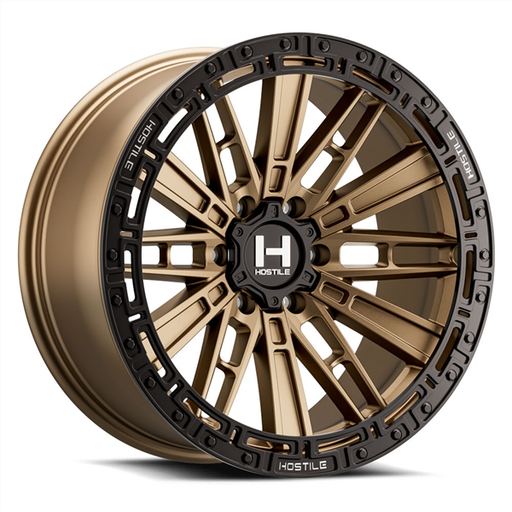[H129-1709655050Z] 17X9 HOSTILE H129 6X139.7 00MM C.B 106.1MM BRONZE