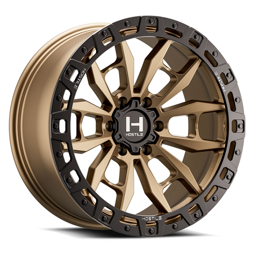 [H130-1790655050Z] 17X9 HOSTILE H130 6X139.7 00MM C.B 106.2MM BRONZE