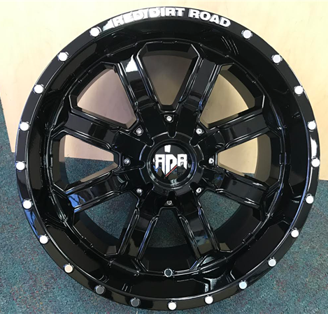 [RD012030+0B+ME] RDR RD01-M 20X9+0 5X127+5X139.7 CB-78.1 BLACK(DIRT) **B+ME