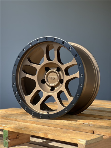 [TRUX1709BRONZE] AGP 301-8 TRUX 17X9-12 5X127 CB-71.5 BRONZE W/BLACK RING