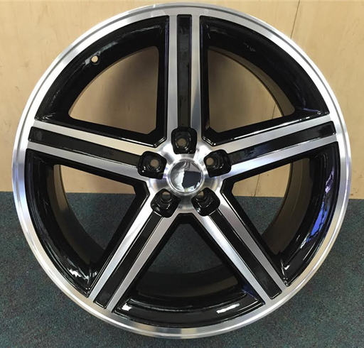 [A2482243BM+38] IROC 248 T 22X8.5+38 5X120.7 C.B-74.2 B+M (BLACK MACHINE FACE)***SPECIAL***