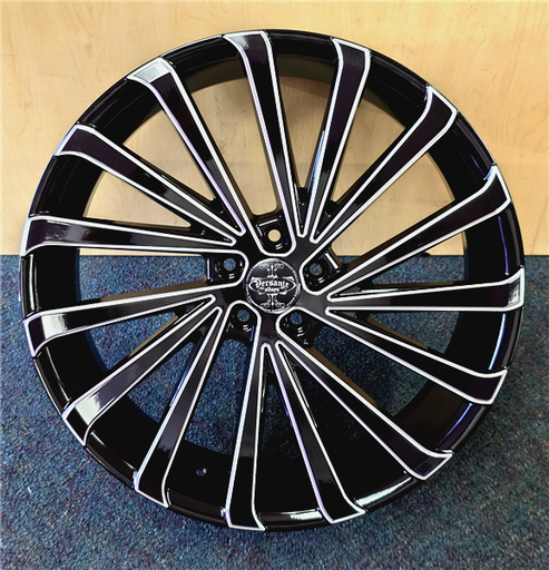 [VE2452238B+MW] VERSANTE VE245-M 22X8+38 5X114.3 C.B-73.1 B+MW