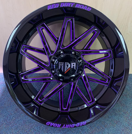 [RD282034-18B+MW+ML+TV] RDR RD28-M 20X10-18 6X135+6X139.7 C.B-108 B+MW+ML+TV***PURPLE***