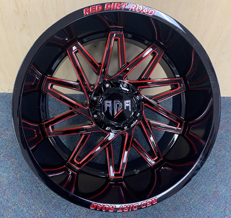 [RD282034-44TR4] RDR RD28-M 20X12-44 6X135+6X139.7 C.B-108 B+MW+ML+TR4***RED****