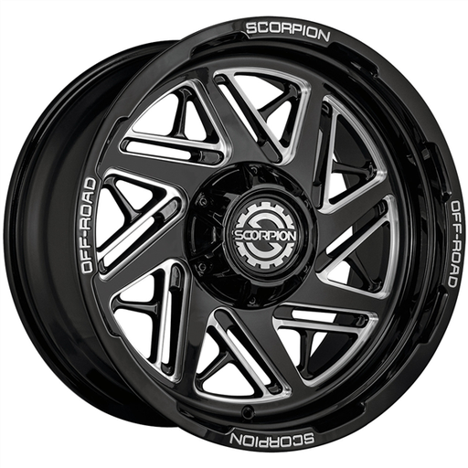 [DM-201063539-19ML] SCORPION OFFROAD DEMOLITION 20X10-19 6X135+6X139.7 C.B-106.1 BLACK MILLED
