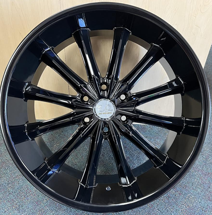 [U2662215B] U2-66-M 22X9.5+30 6X139.7 C.B-78.1 B ALL BLACK