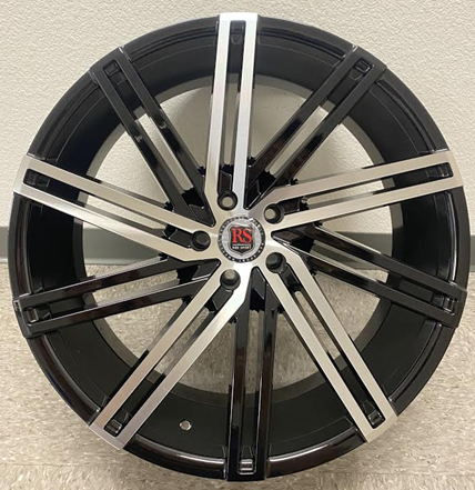 [RSW072240B+M] RED SPORT RSW07-M 22X9.5+13 5X115 C.B-74.2 B+M