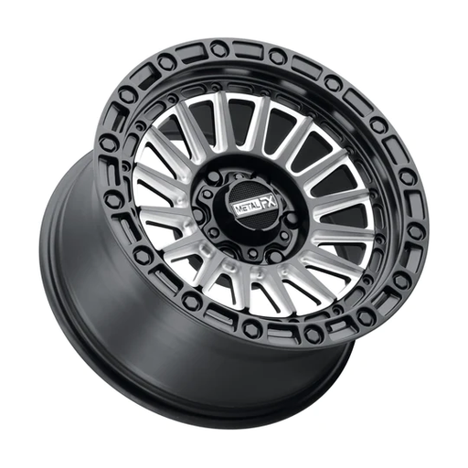 [78433] METAL FX OFFROAD ROGUE 20X9-6 5X127 C.B-71.5 SATIN BLACK CONTRAST CUT
