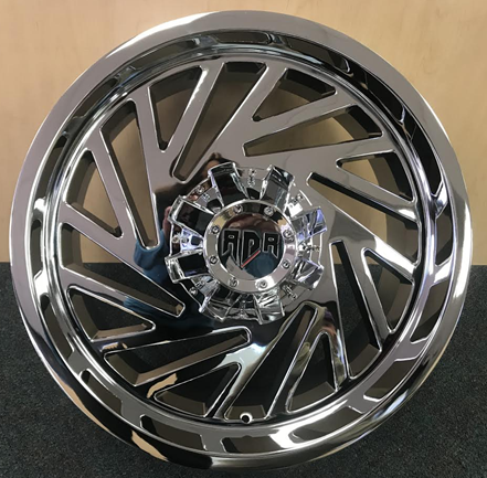 [RD162030-12C] RDR 16 20X9-12 5X127+5X139.7 C.B-87.1 (TWISTER)-CHROME