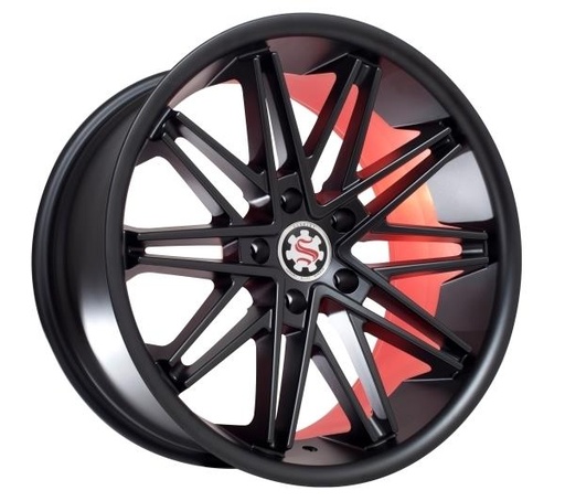 [SW12006MNTR+8.5] SCARLET WHEEL 1 20X8.5+35 5X112 C.B.-66.6 MFB+NTR***SELL BY STAGGER FITMENT ONLY***