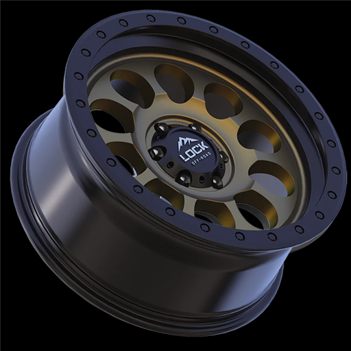 [50CAL-2957MRMBR] LOCK OFFROAD 50CAL 20X9+0 5X127 CB-71.5 MATTE BRONZE W/BLACK RING