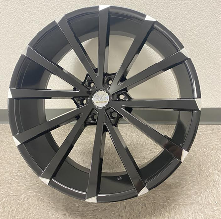 [U2772206B+MF] U2 WHEEL U2-77-M 22X9.5+30 6X139.7 C.B-78.1 B+MF