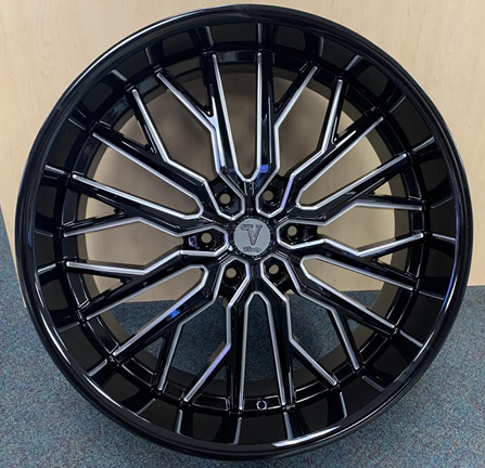 [V332215B+MW] VELOCITY VW33-M 22X9.5+30 6X139.7 C.B-78.1 B+MW
