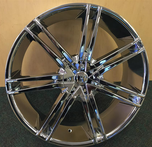 [B202022] BORGHINI 20 20X7.5+38 5X108+5X114.3 C.B-73.1 CHROME