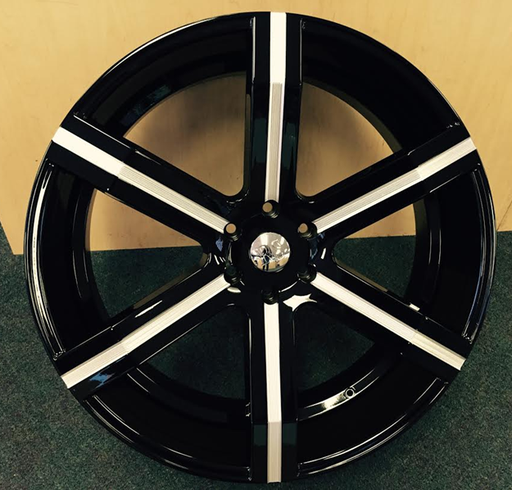 [RSW1002415B+MF] REDSPORT RSW100-M 24X9.5+30 6X139.7 C.B-78.1 B+MF(U)**NO RIVETS**