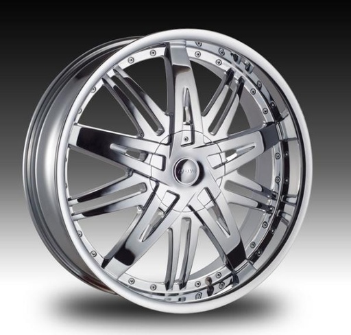 [H72257] HOYO 7 S 22X9.5+13 6X139.7 C.B-108 CHROME