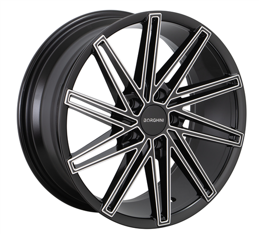 [B651738B+MW] BORGHINI B65-M 17X7.5+38 5X114.3 C.B-73.1 B+MW