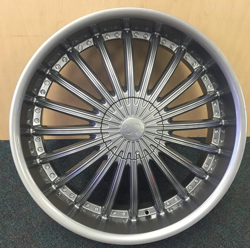 [U2292226GM] U2-29-M 22X8+38 5X114.3+5X120 C.B-74.2 GM GUN METAL