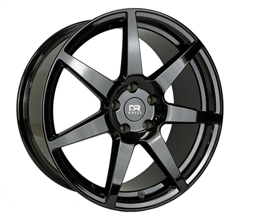 [DR72188006+35B] DRIFT RACING DR72 AO7002 18X8+35 5X114.3 C.B 73.10 BLACK **FORGED FLOW FORMED**