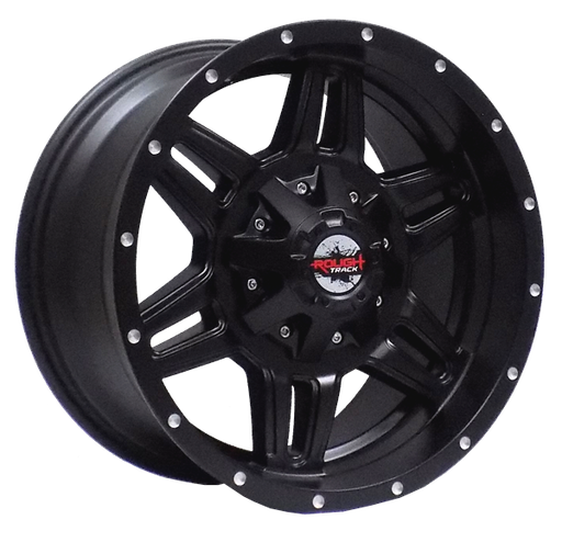 [RT05209070-12ASBM] ROUGH TRACK RT05 L905 20X9-12 5X114.3+5X127 C.B 78.10 ALL SATIN BLACK MILLING HOLE